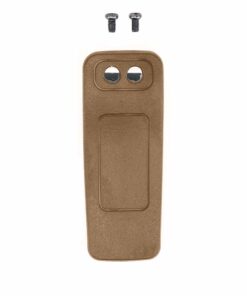 Replacement Belt Clip for GMRS-PRO & UV-PRO Radios – Tan (with Screws)